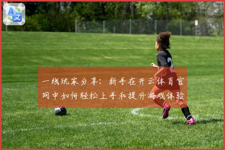 一线玩家分享：新手在开云体育官网中如何轻松上手和提升游戏体验